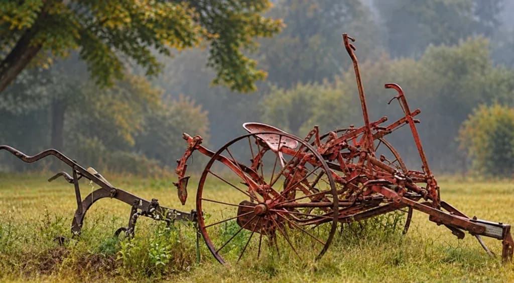 Rusting Farm Machinery