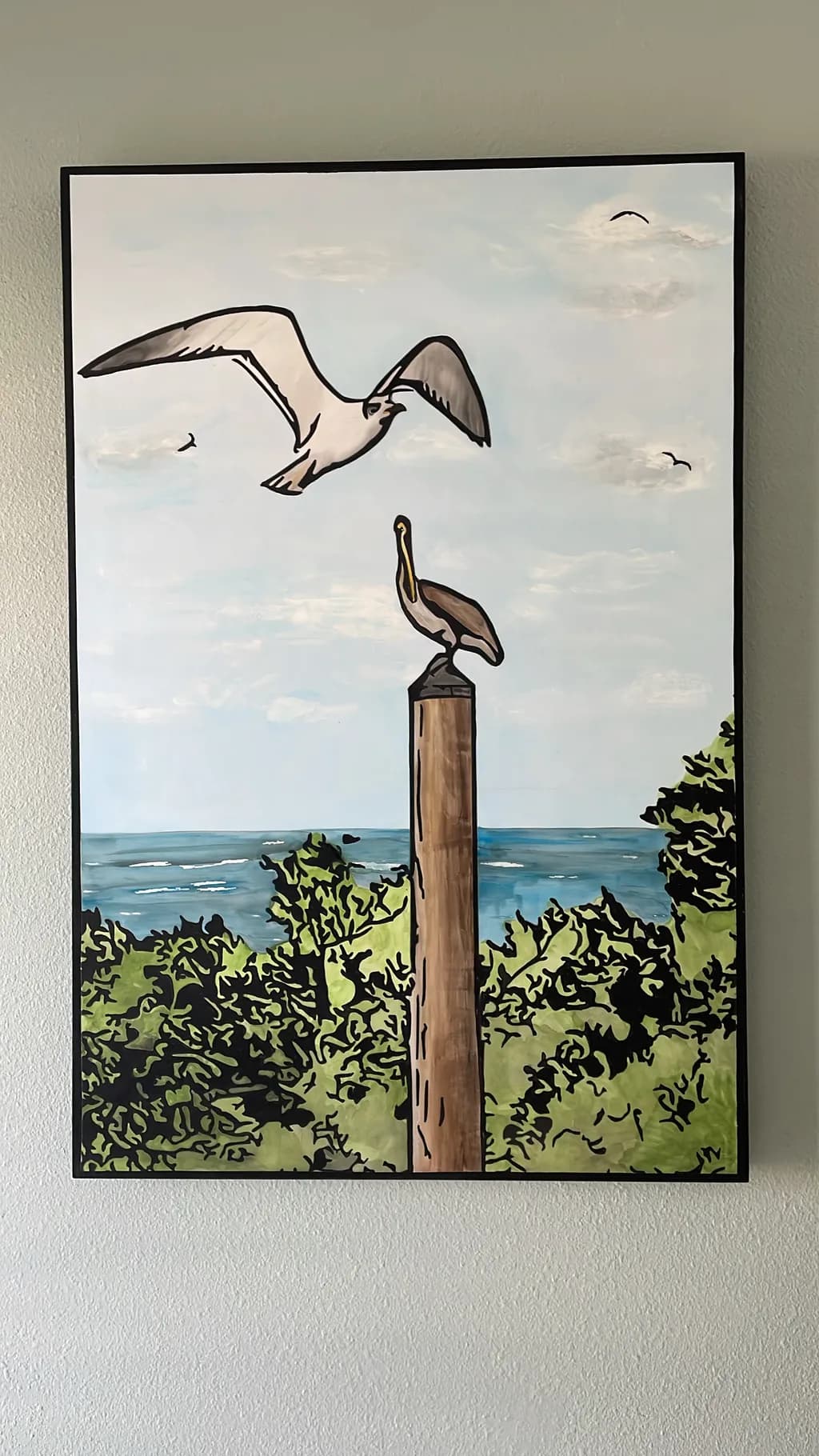 Pelican by the Sea