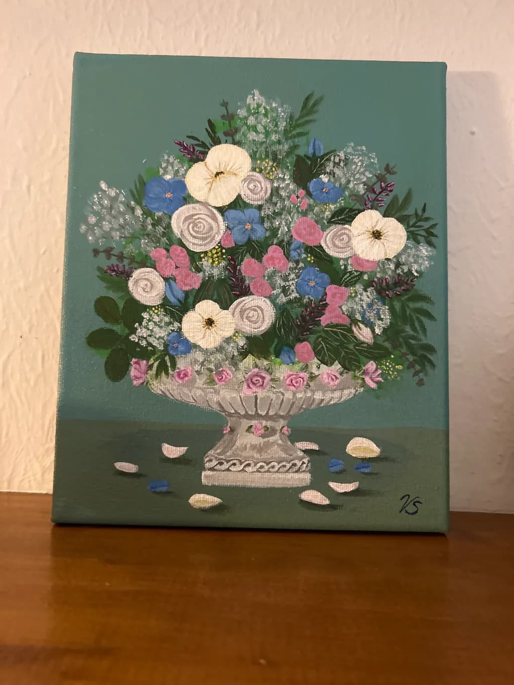 Garden Bouquet in Urn