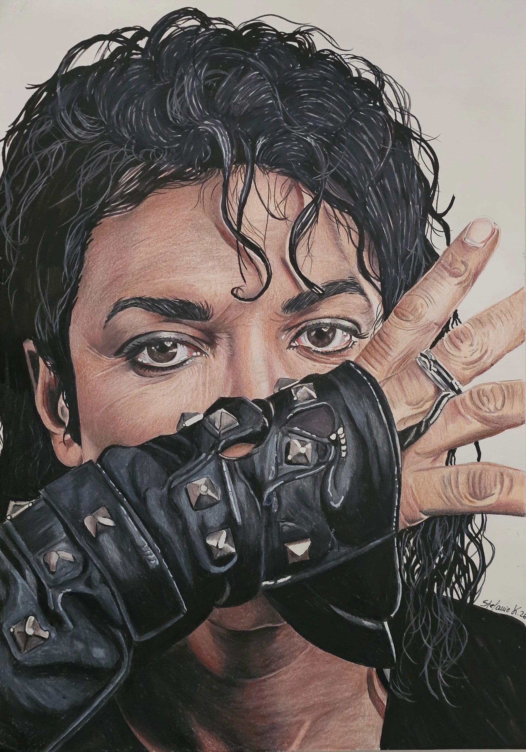Peace Behind Leather