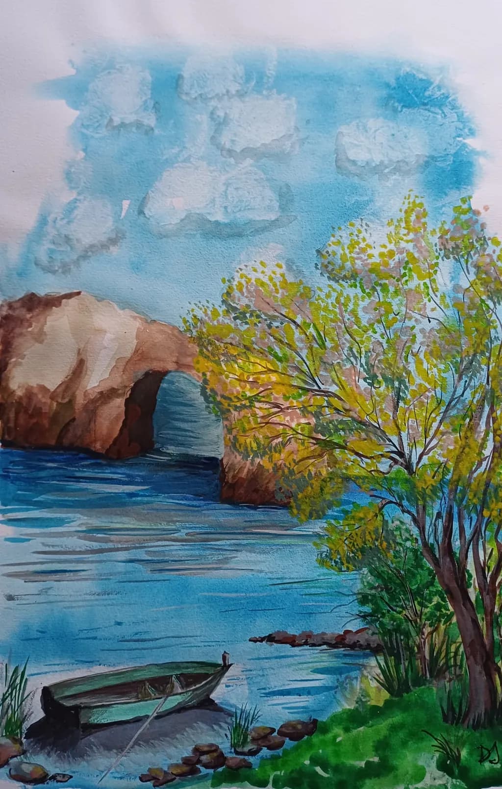 Stillwater Boat and Cliffs