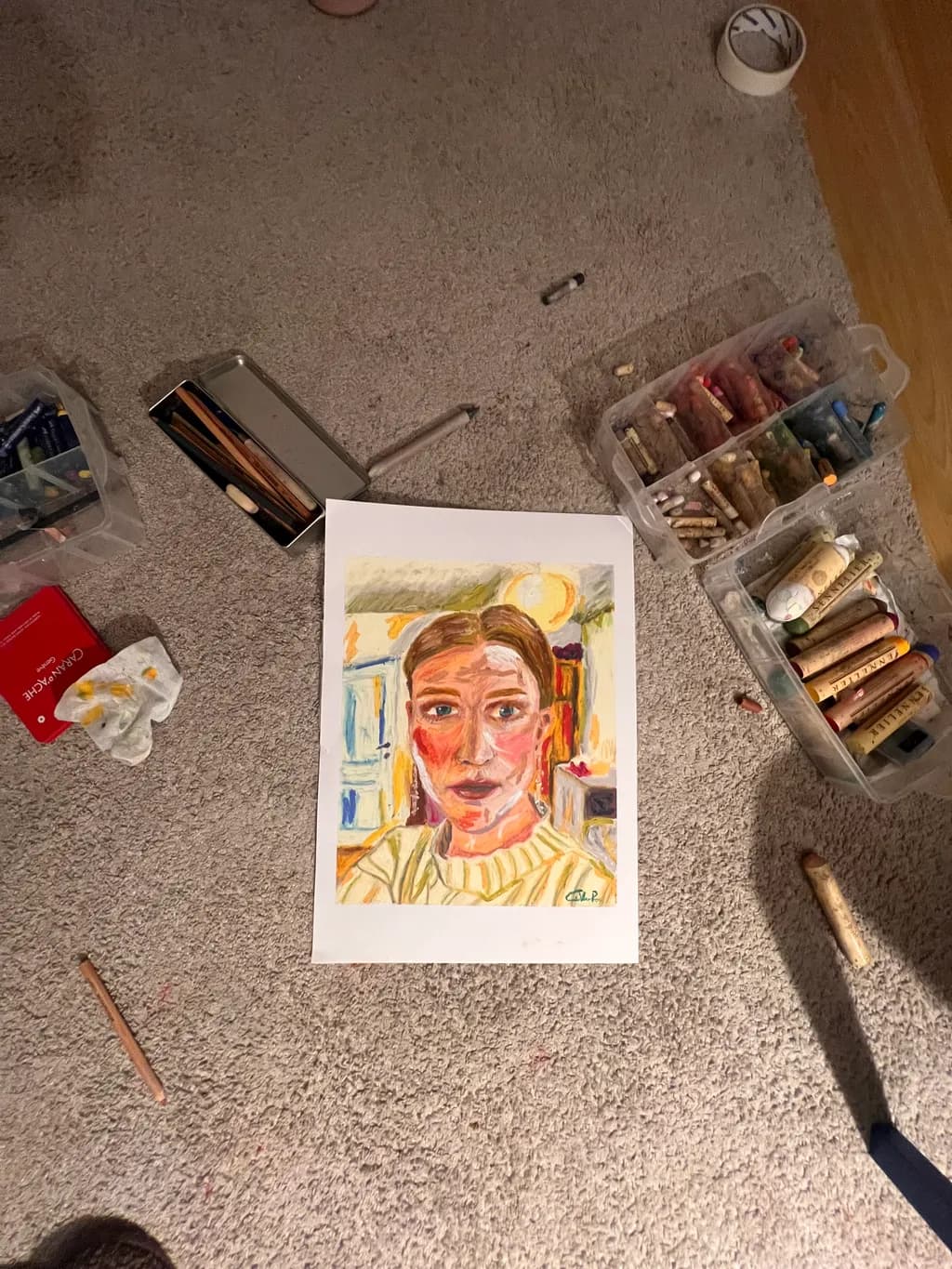 Sunlit Self-Portrait