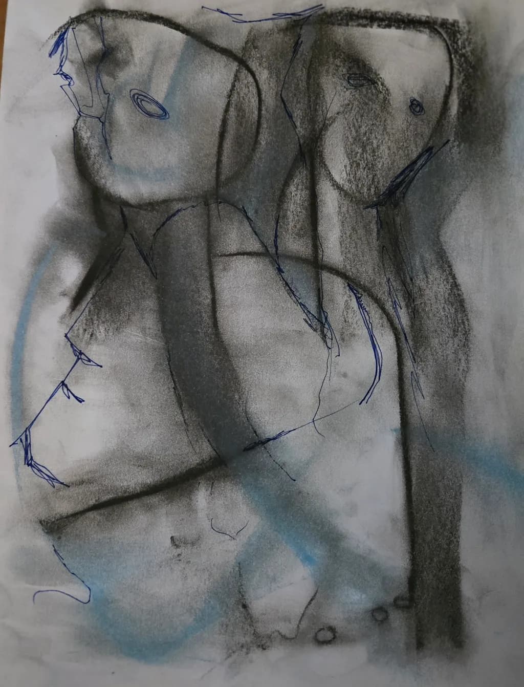Blue-Lined Portraits