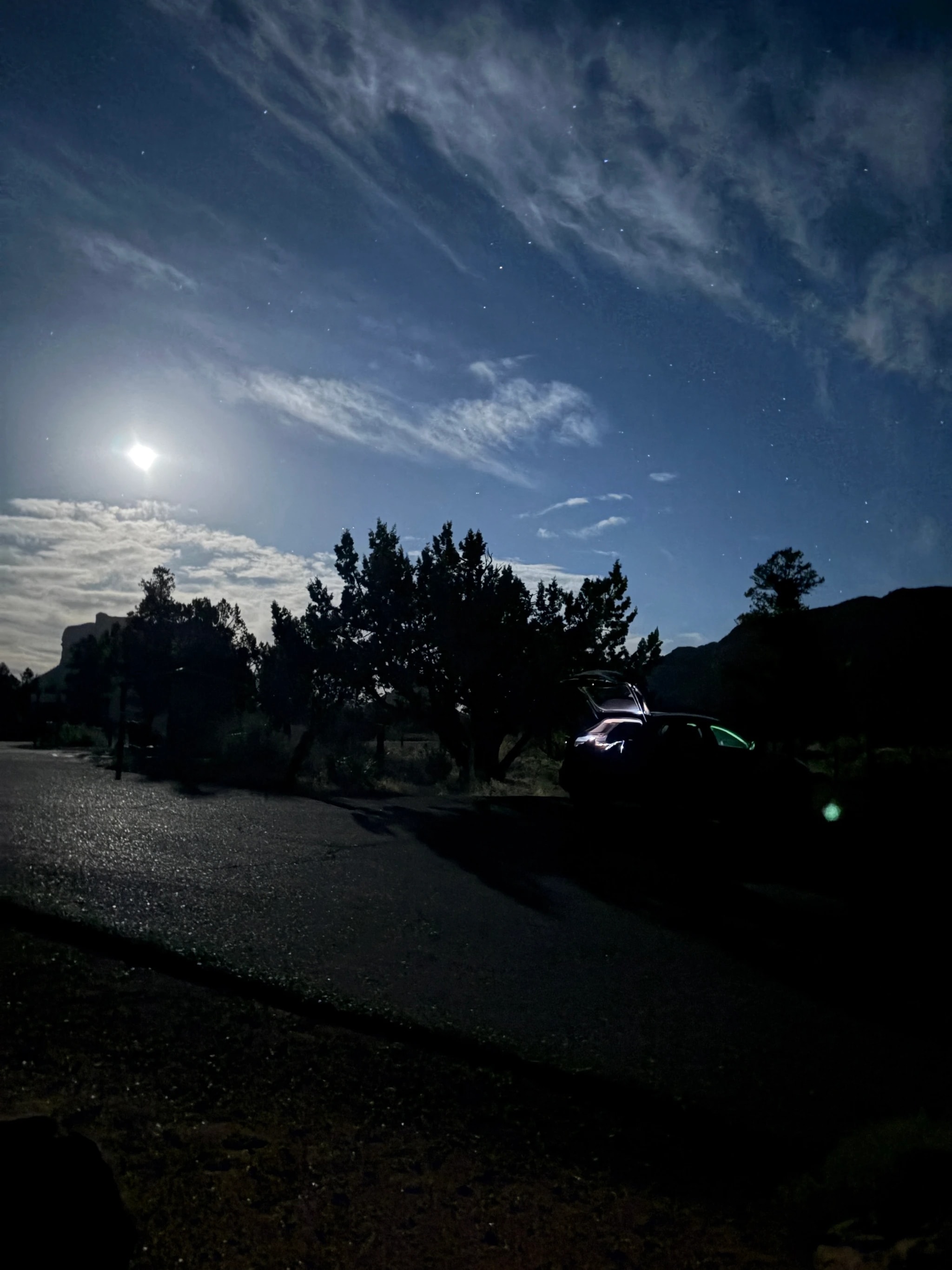 Moonlit Mountain Drive