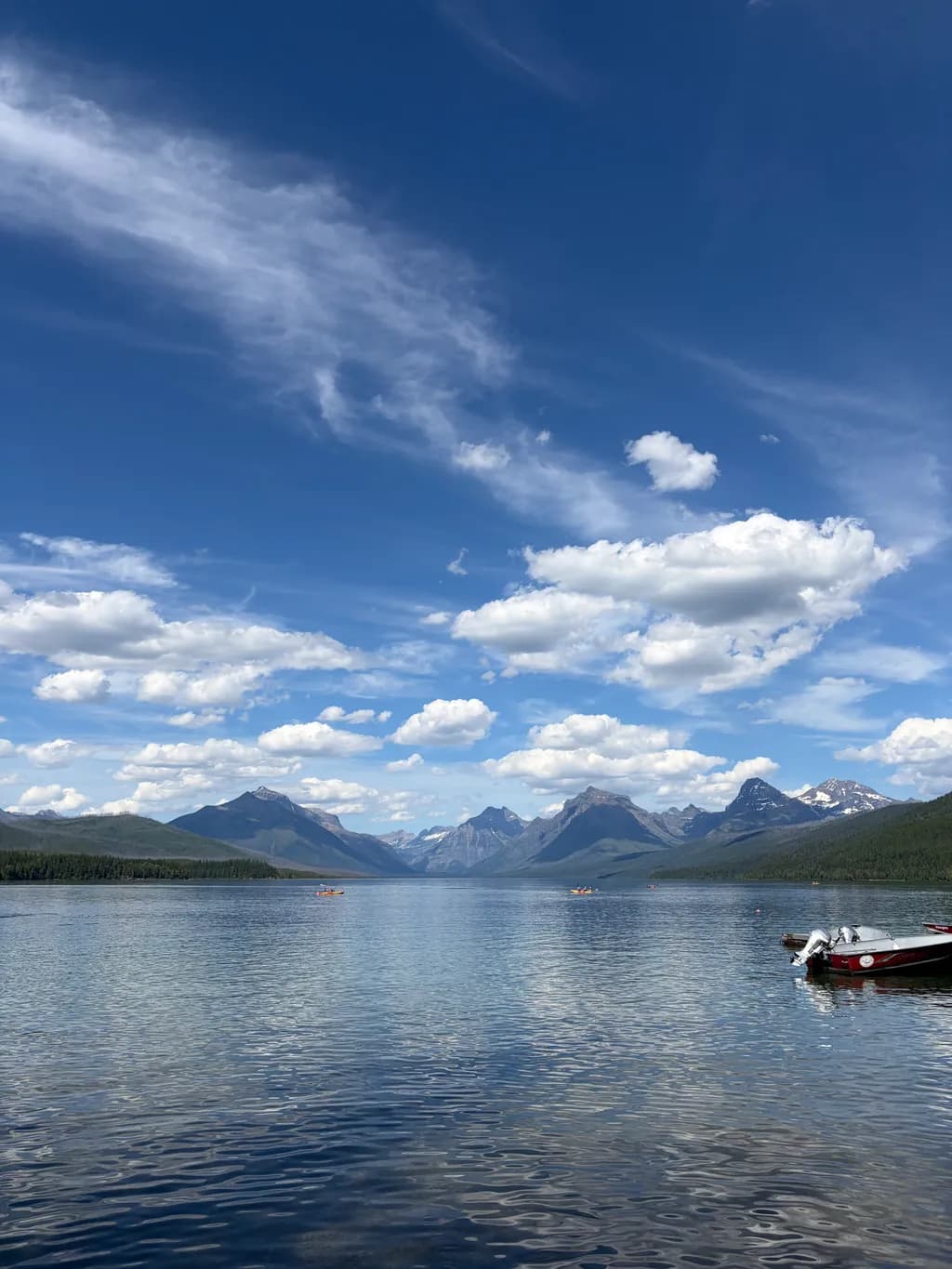 Mountain Lake Skies