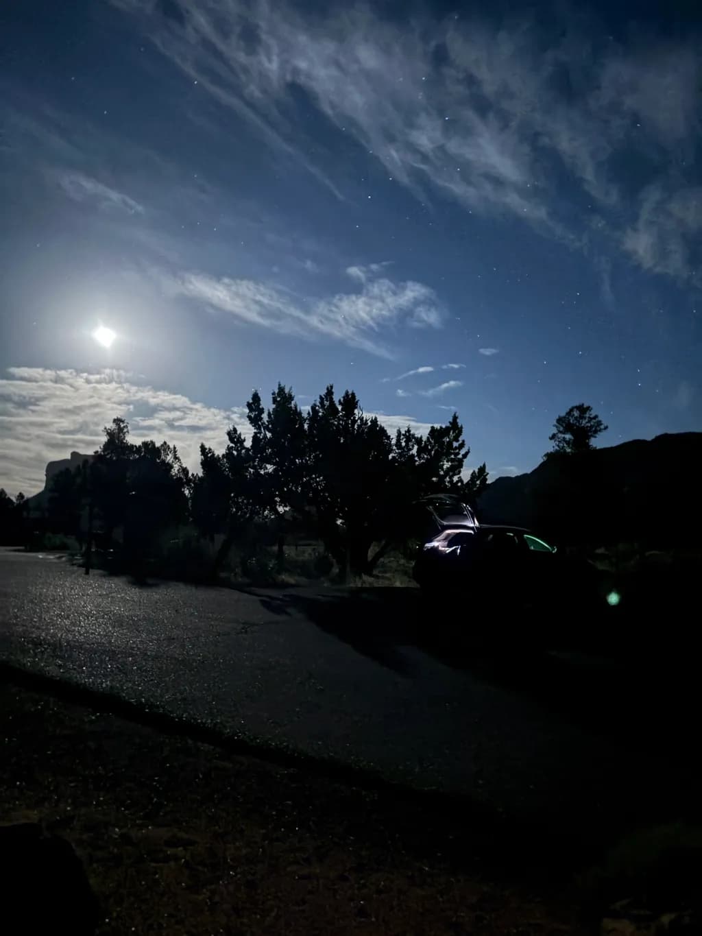 Moonlit Mountain Drive