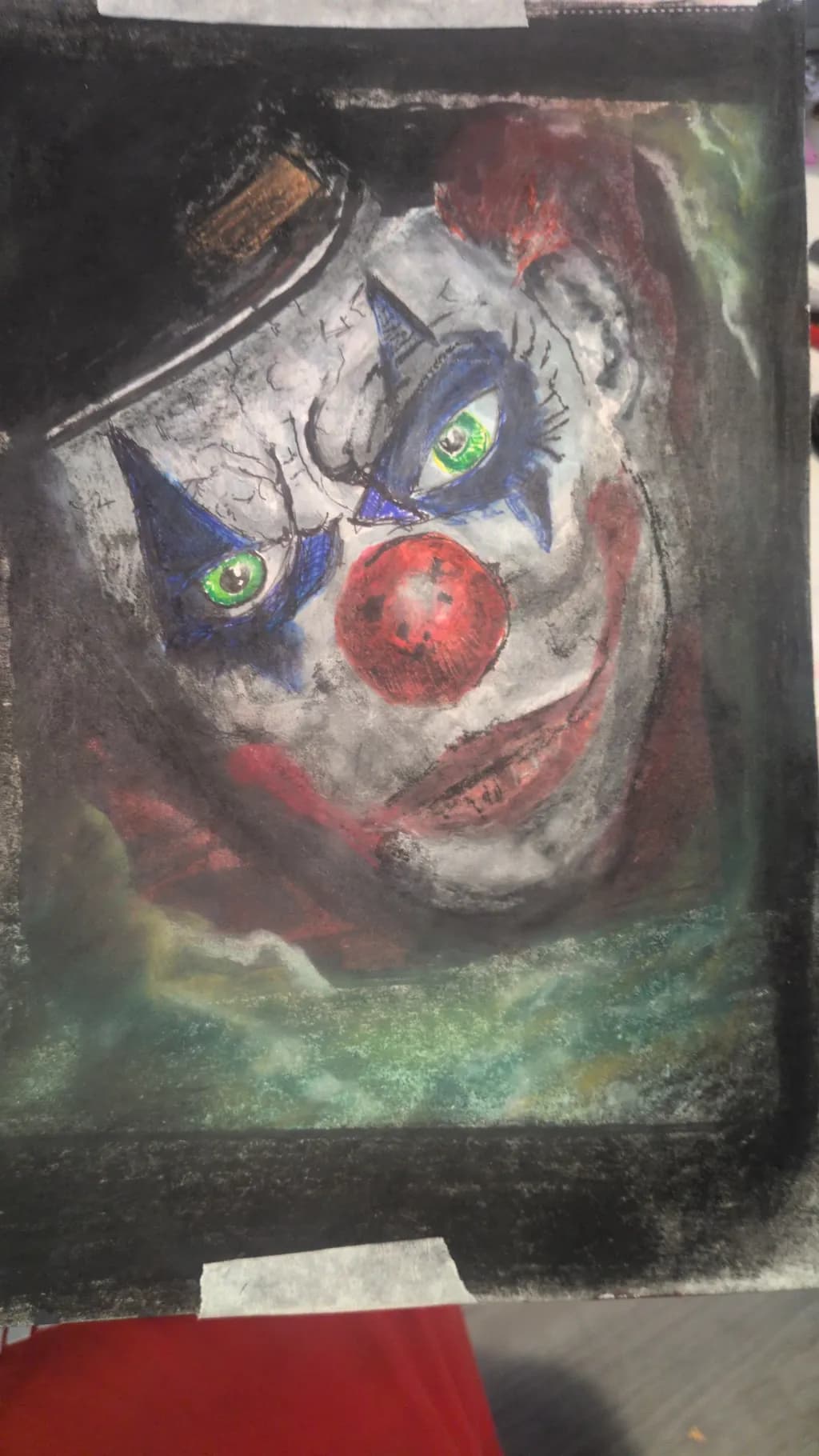 Abstract Clown Portrait