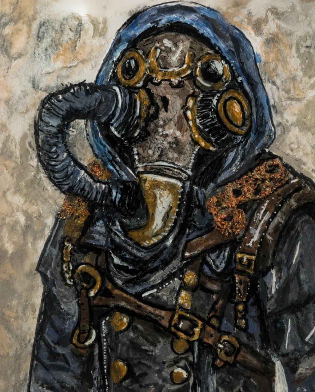 Bronze-Masked Explorer