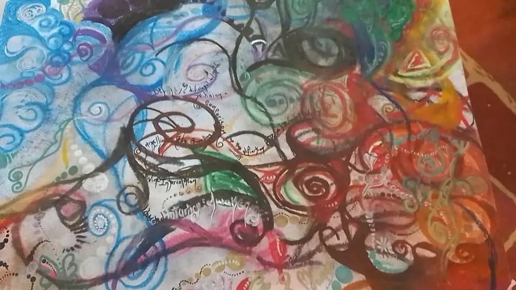 Chromatic Swirl Faces