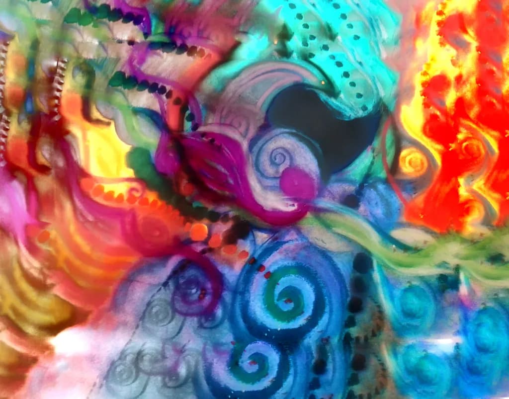 Chromatic Spiral Bloom
