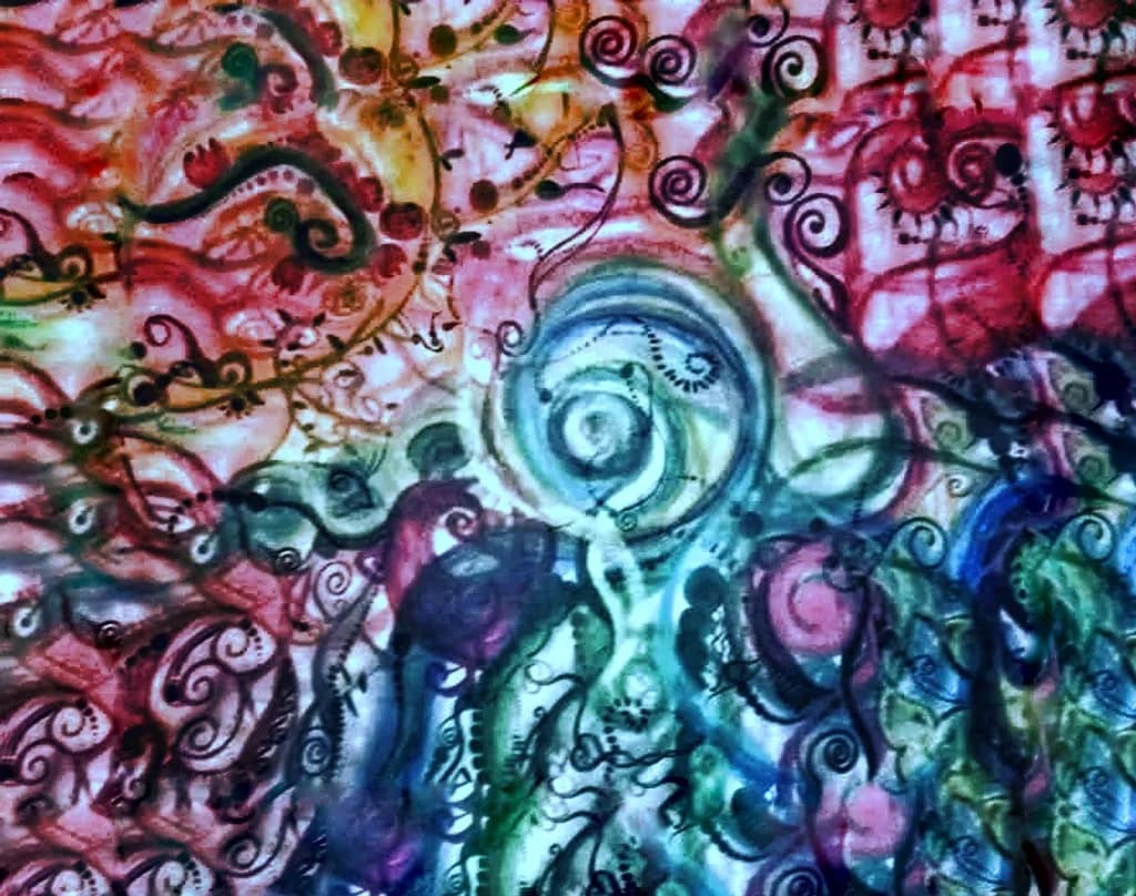 Chromatic Spiral Garden