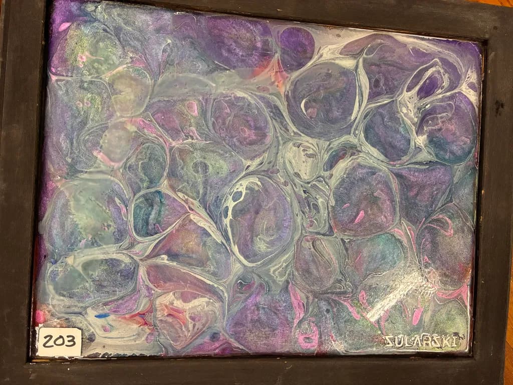 Marbled Violet Tides