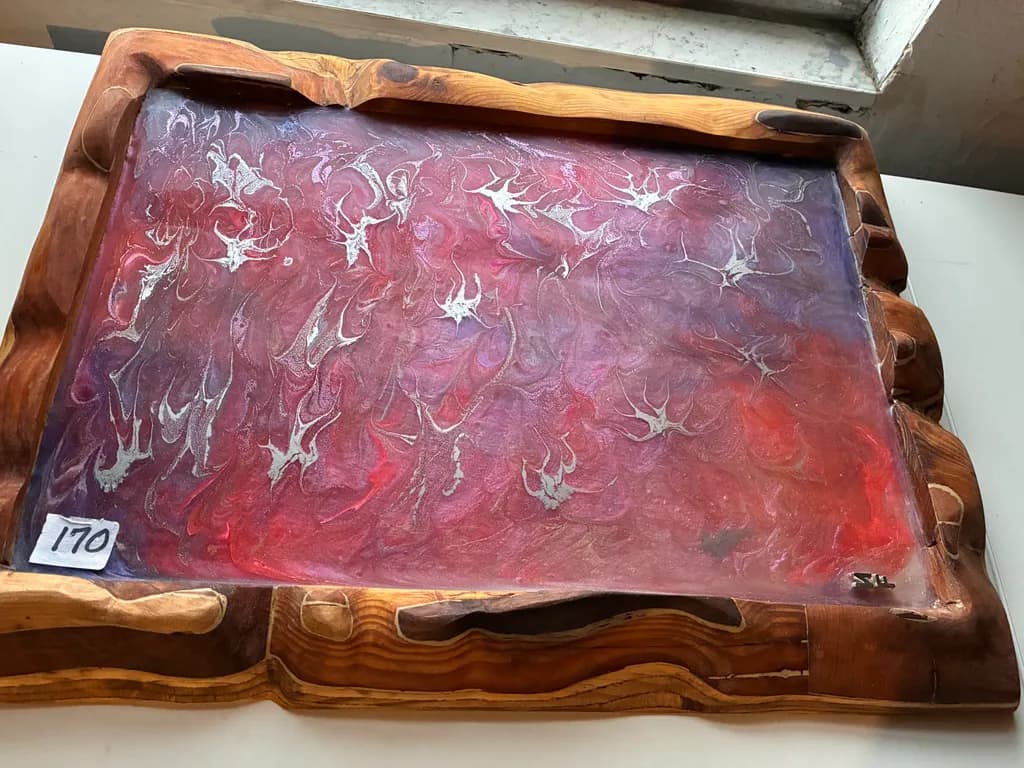 Crimson Marble Drift