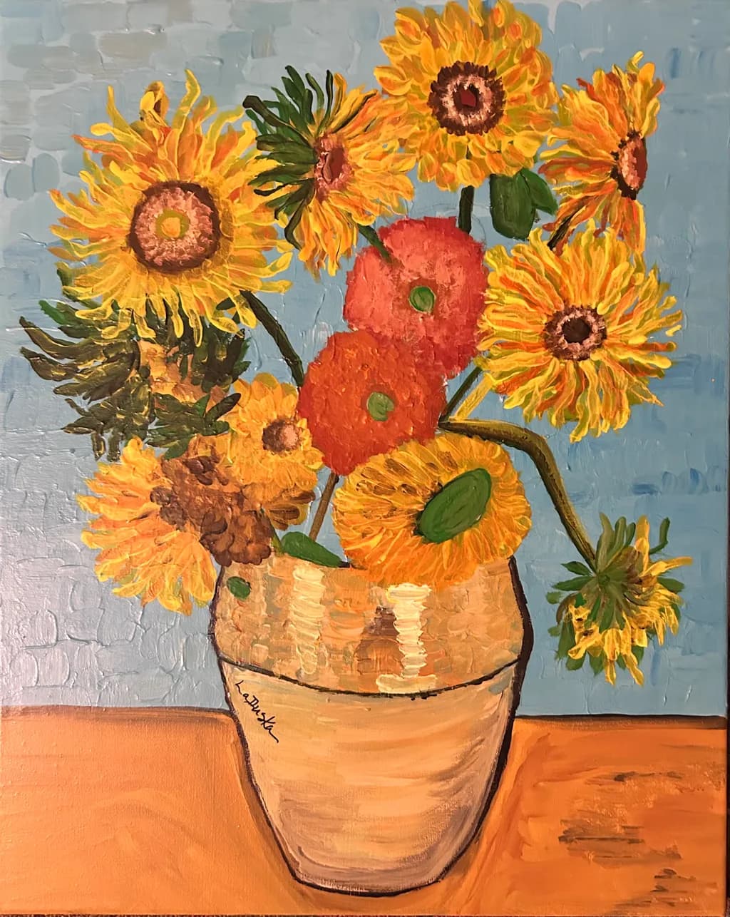 Sunny Flowers 16x20x.75”