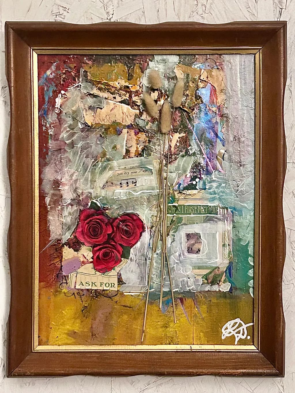 Tainted Love 12x16x.75” framed as shown
