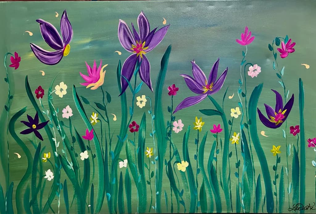 Johnny’s Garden 36x24x.75”
