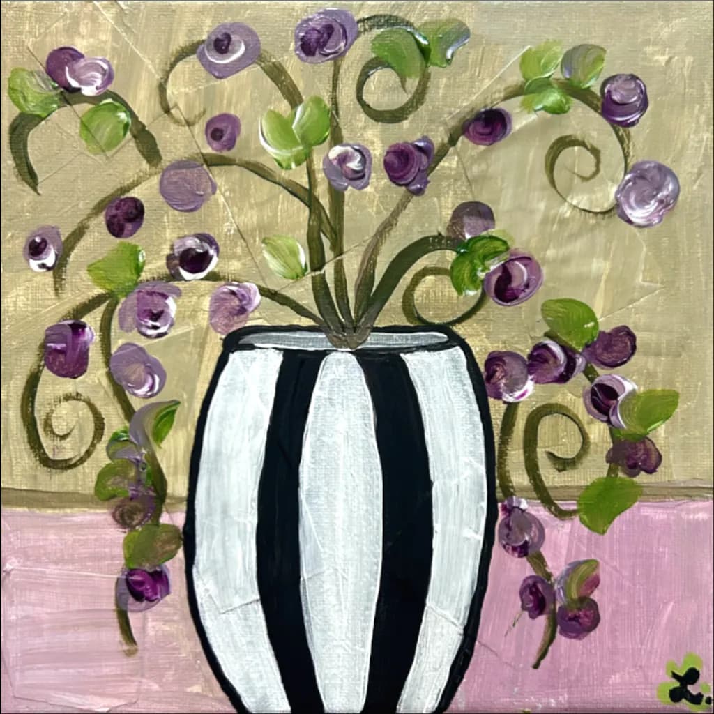 The Black & White Vase Series, no. 6
