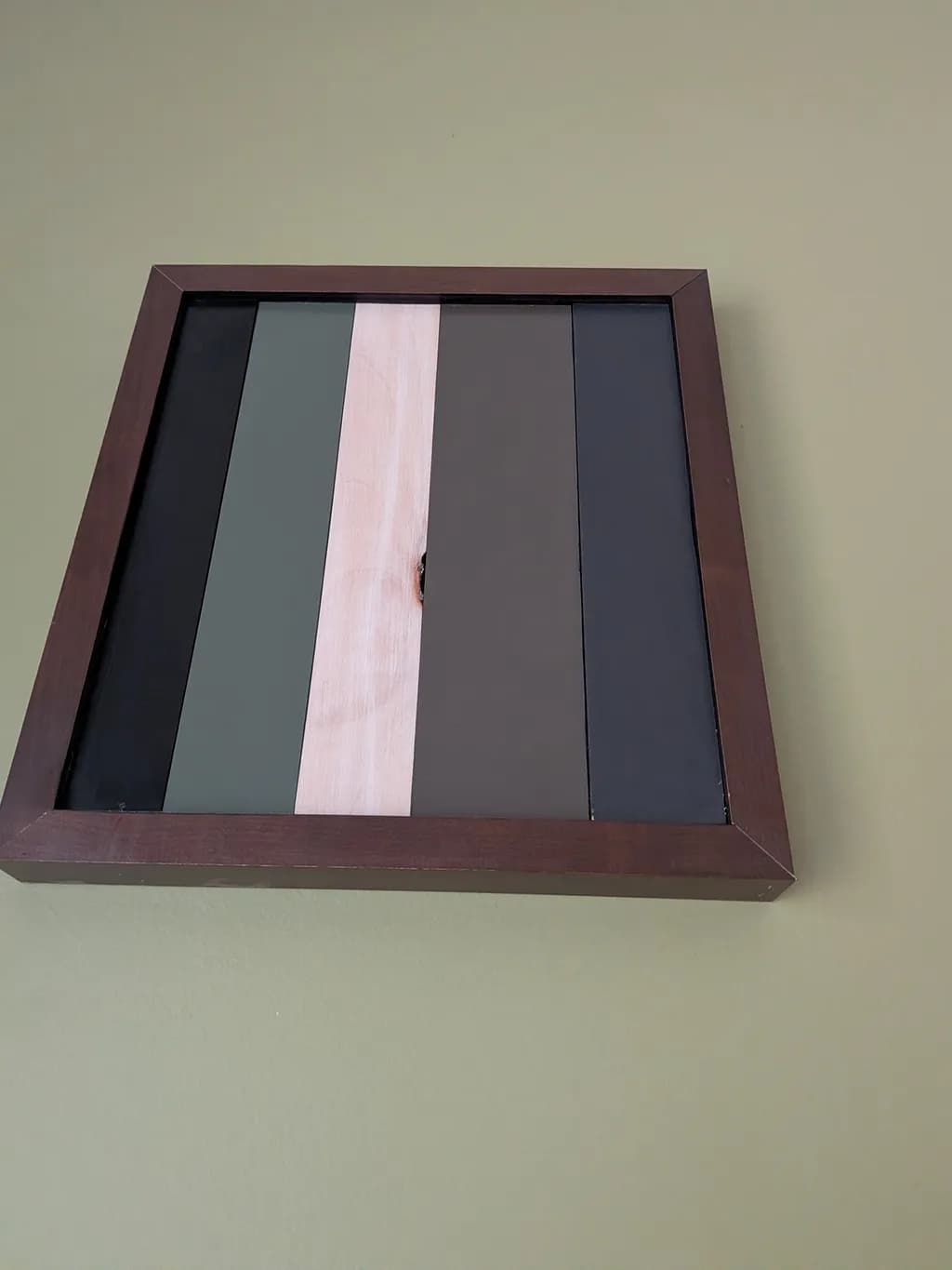 Muted Vertical Stripes