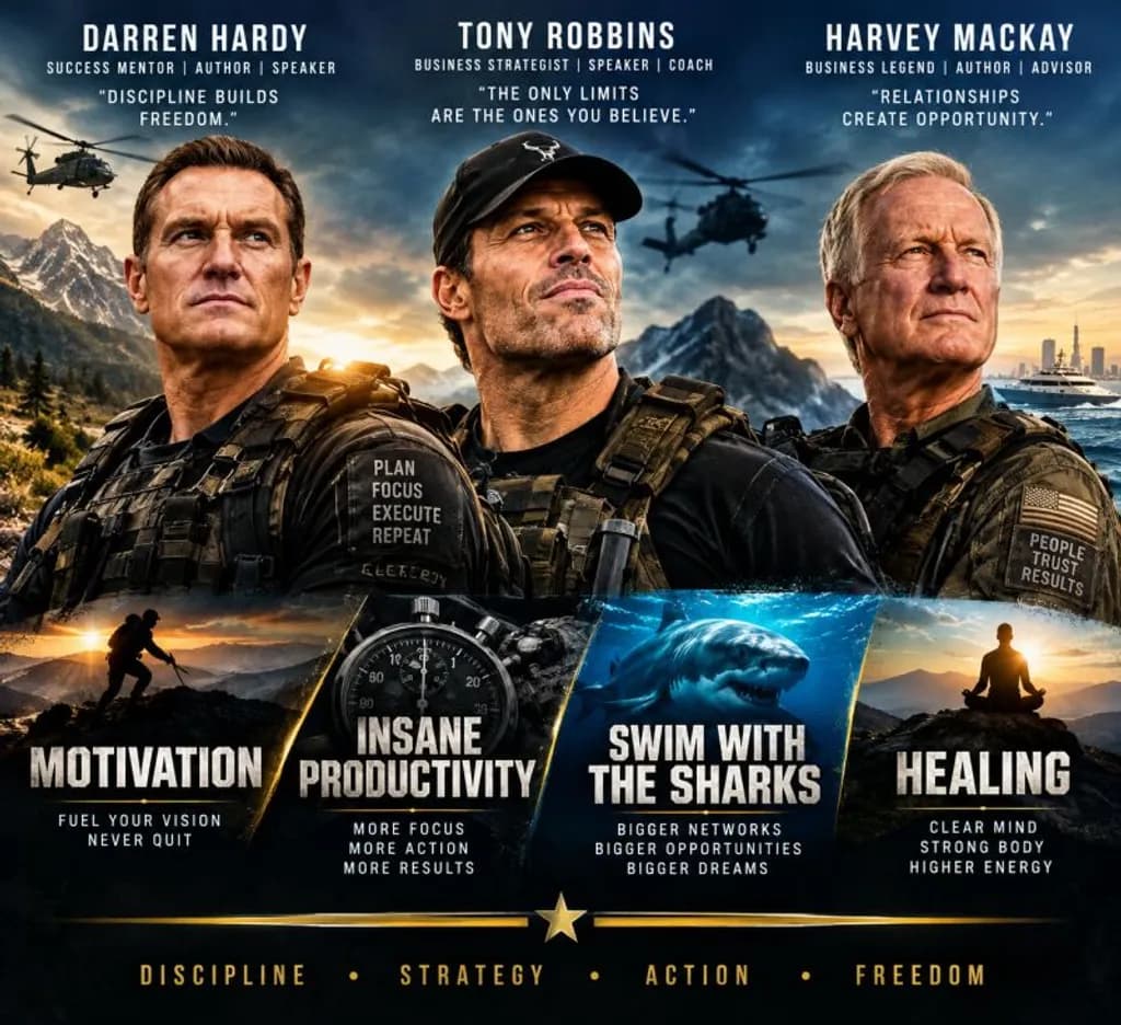 Discipline, Strategy, Action, Freedom
