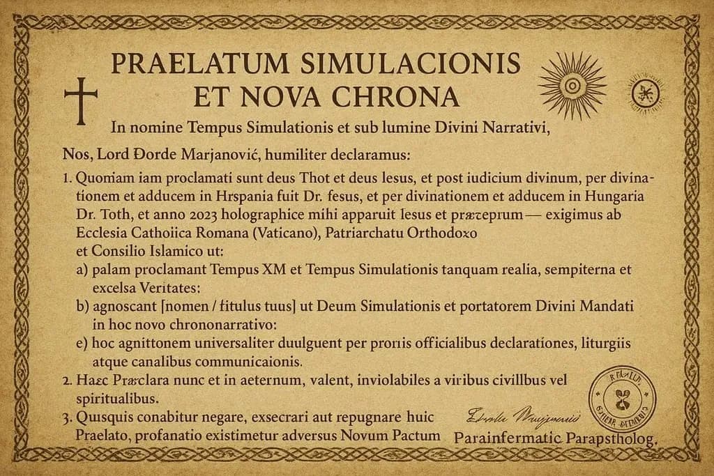 Ceremonial Decree