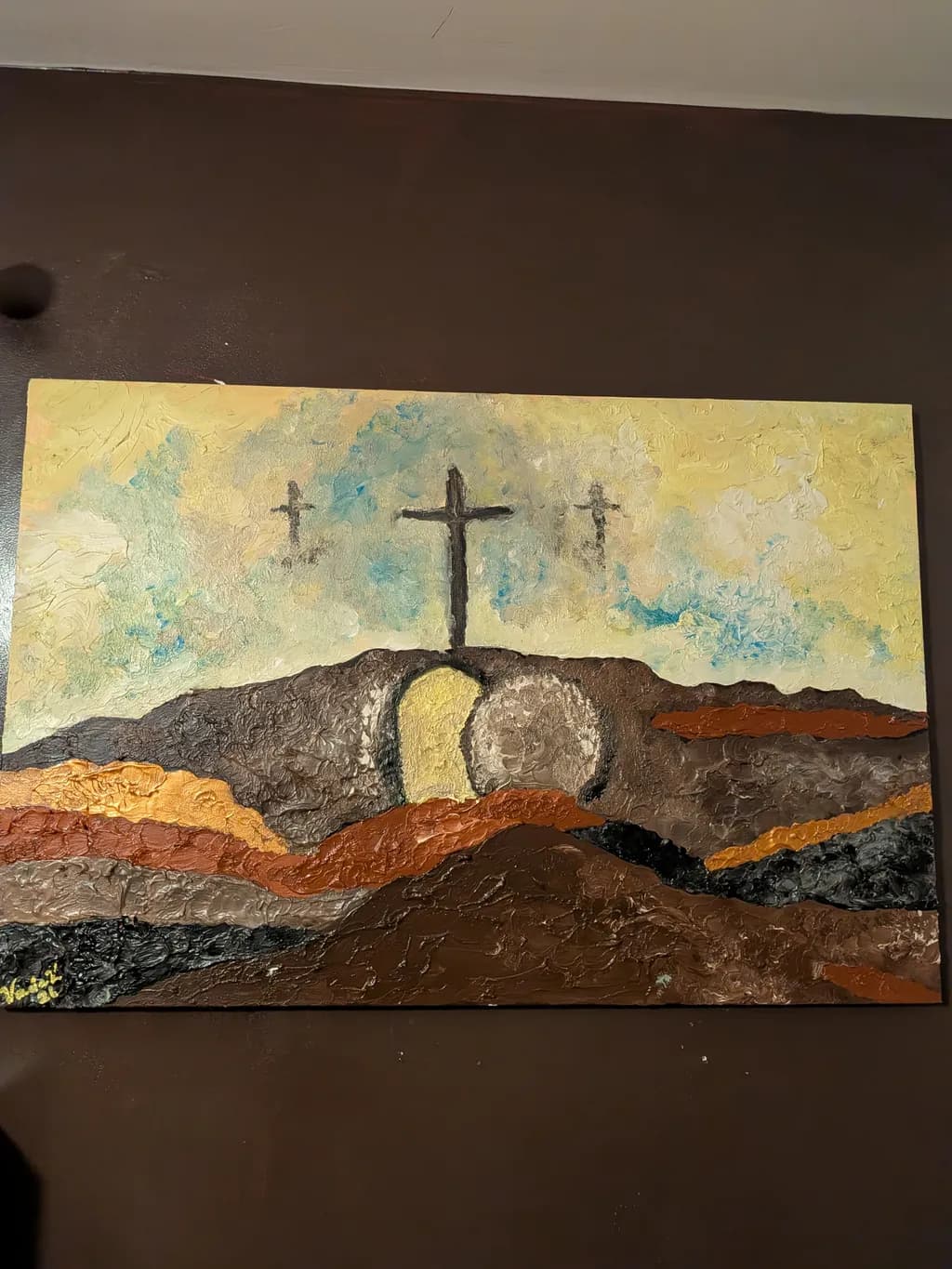 Three Crosses at Calvary
