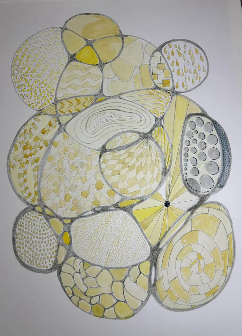 Yellow Pattern Mosaic