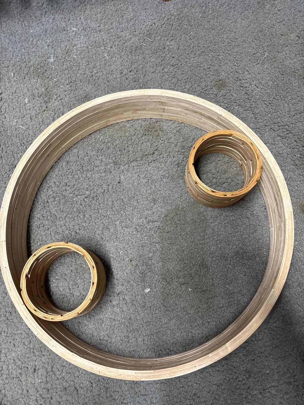 Nested Bamboo Circles