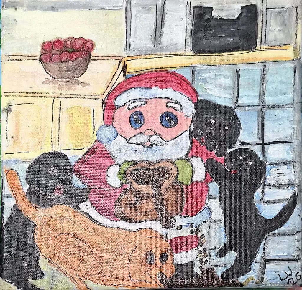 Santa and His Pets
