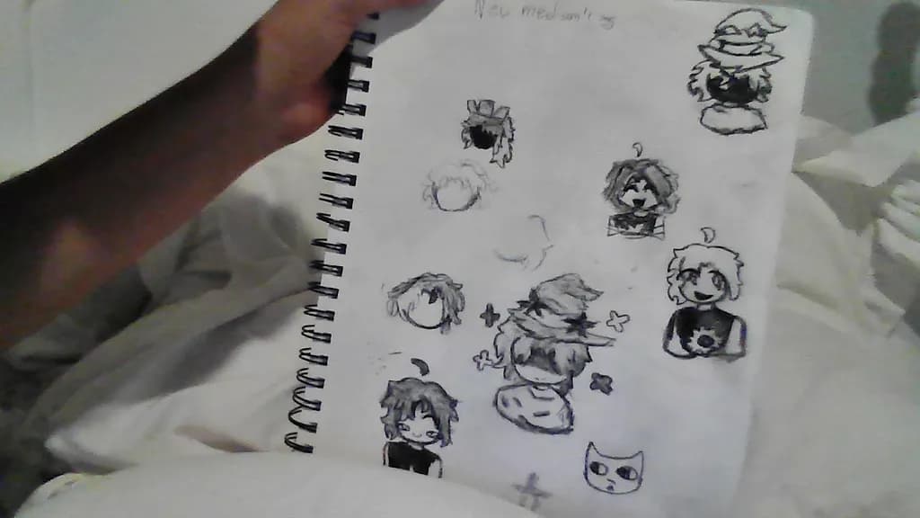 Character Doodles azure and twotime!