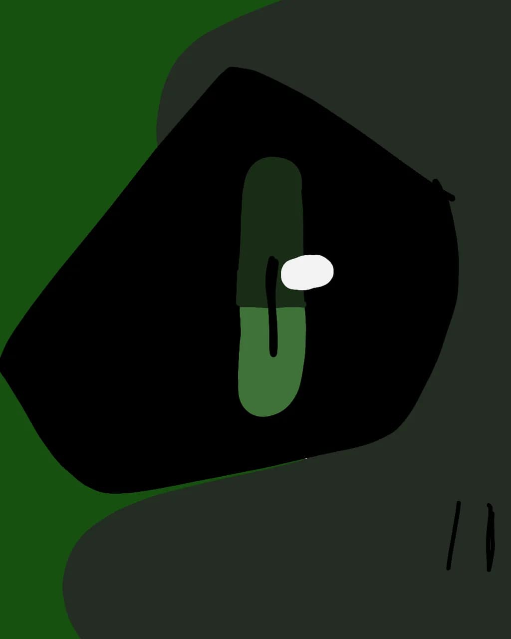 eye of my oc Carus!