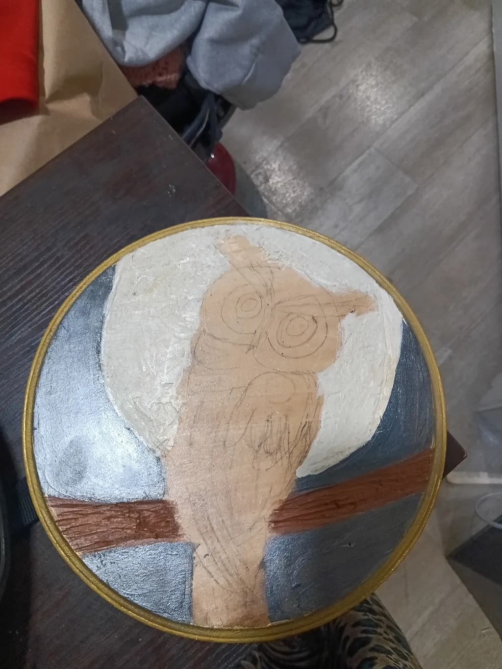 Pencil-Trace Owl