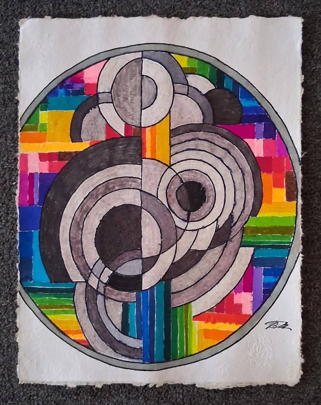 Chromatic Orbit Circles