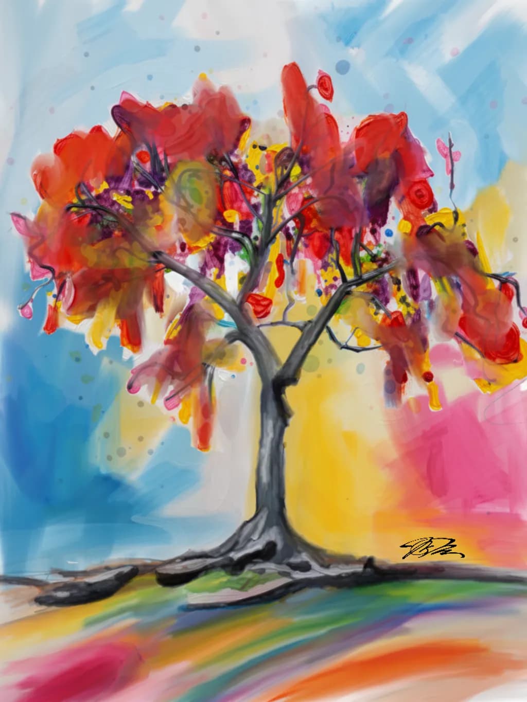 Colorburst Tree