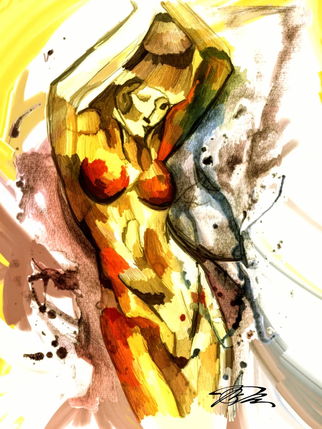 Golden Figure Study