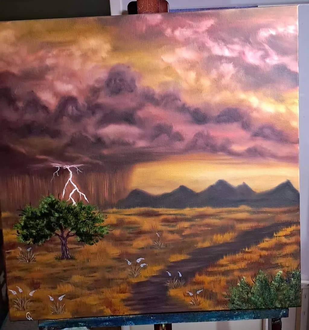 Prairie Lightning Storm
