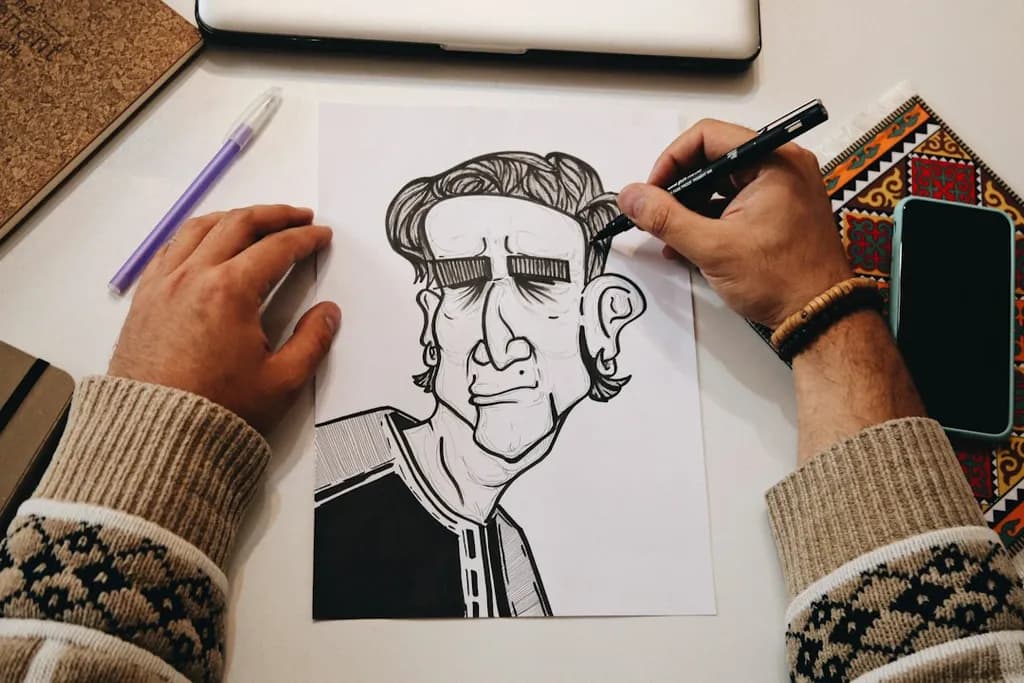 Ink Portrait Avatar