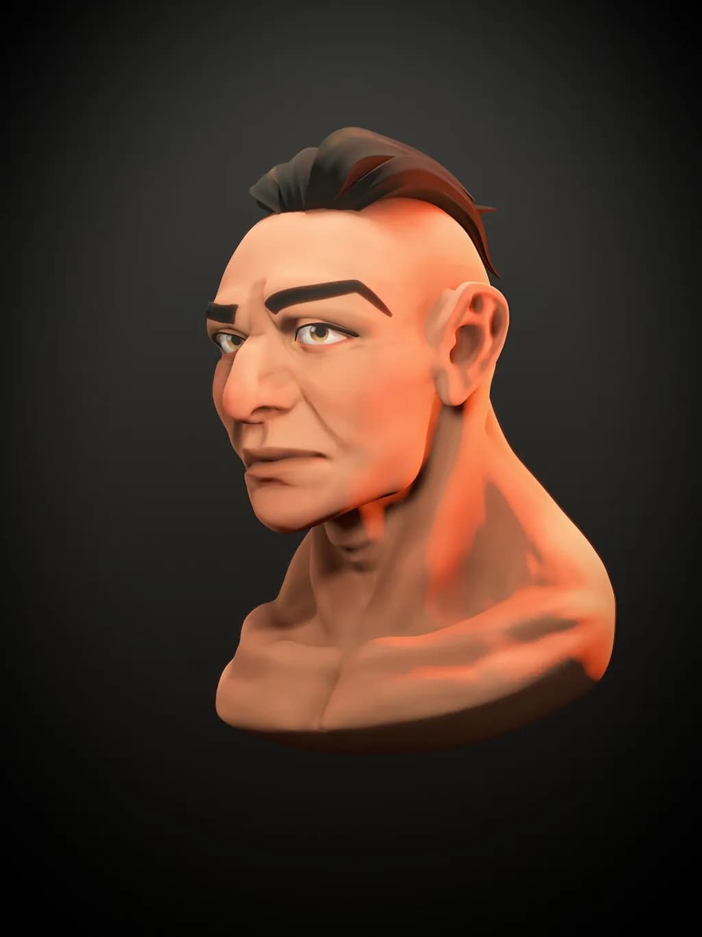 Sculpted Gaze