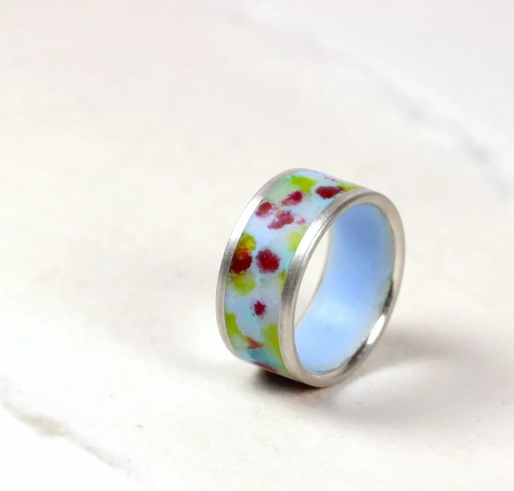 Confetti Enamel Ring