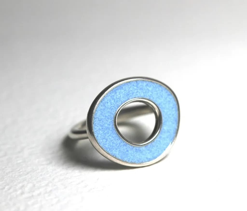 Blue Orbit Ring