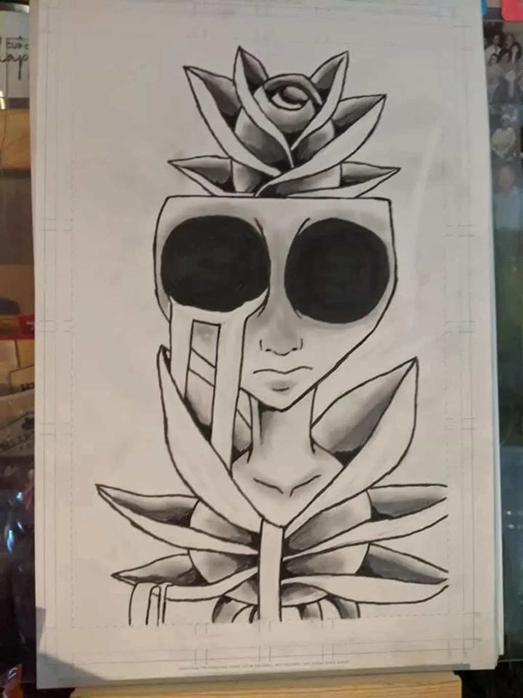 Alien in Bloom