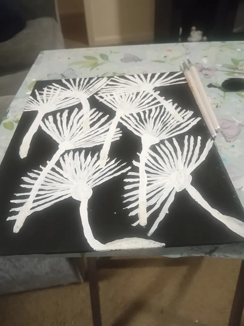 White Bloom Study
