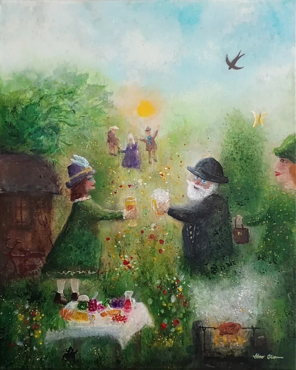 The garden party