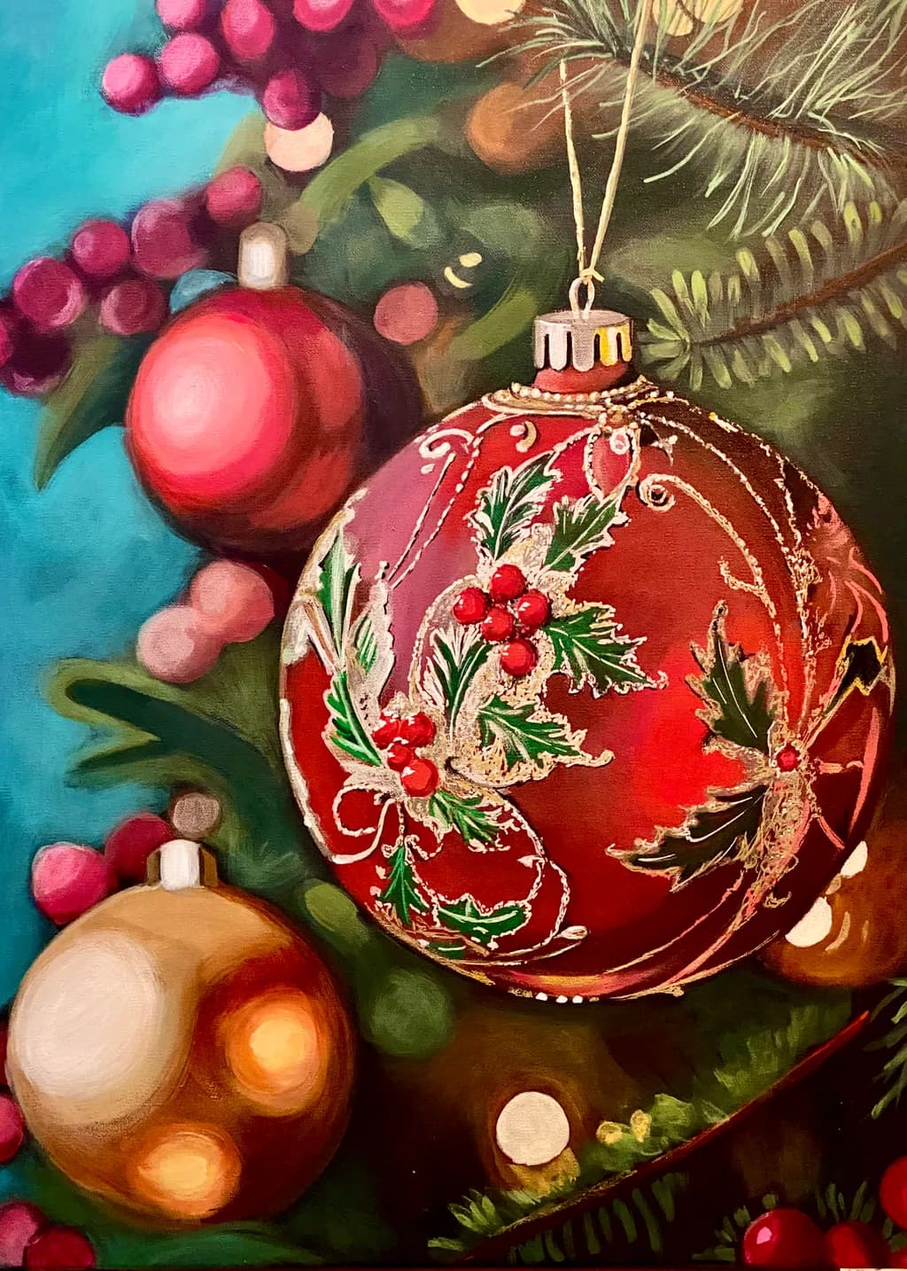 Gilded Christmas Memories