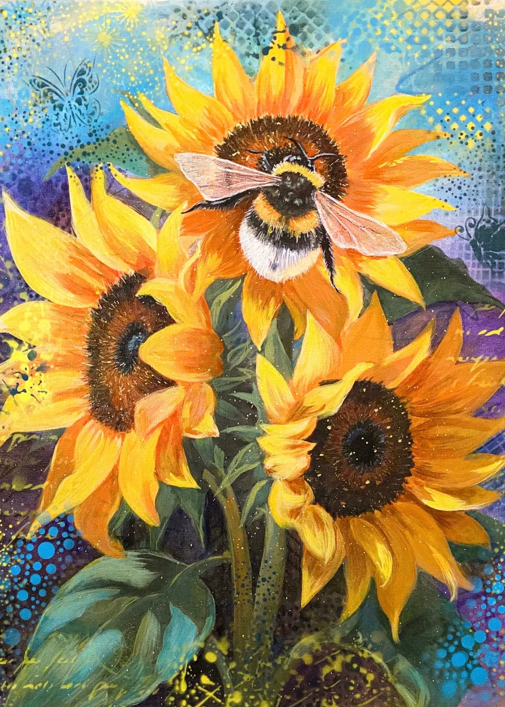 Sunflower Bumblebee