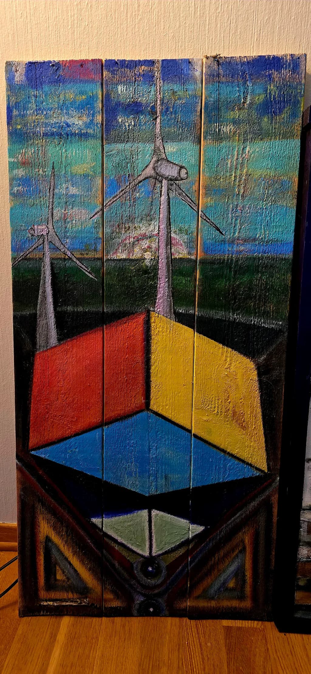 Colorfield Wind Turbines
