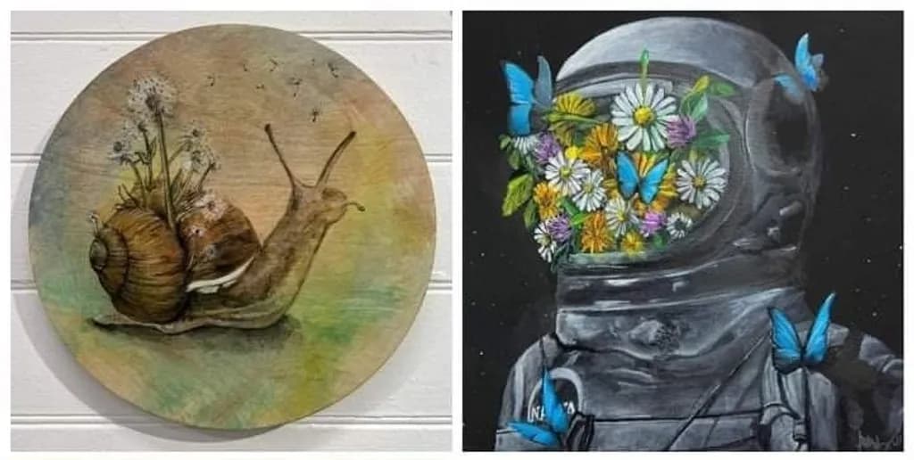 Snail and Space Garden