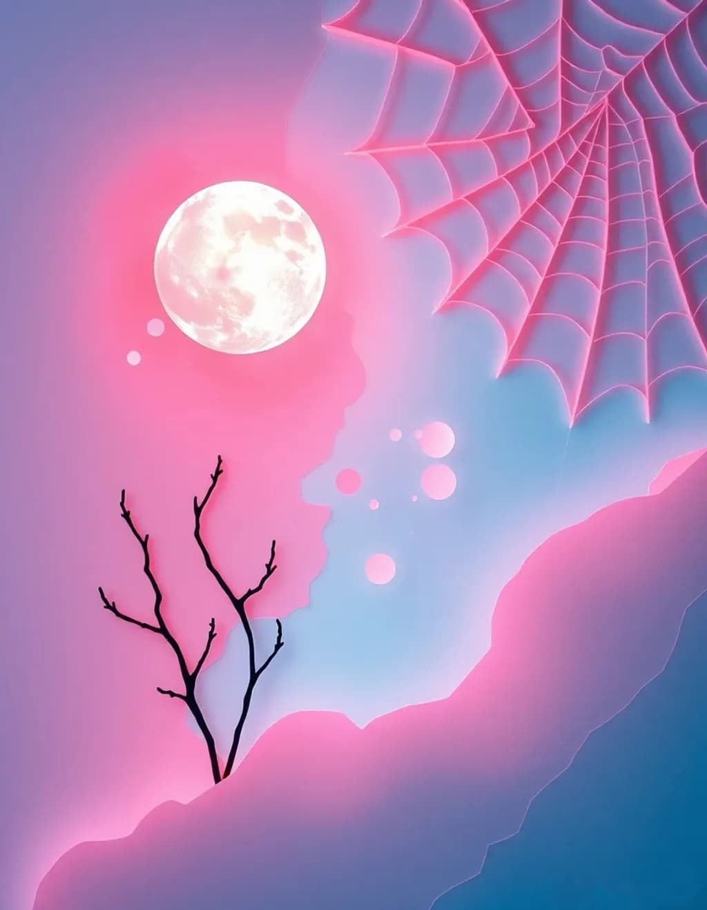 Pastel Moon Web
