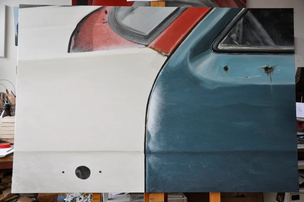 Two-Tone Car Study