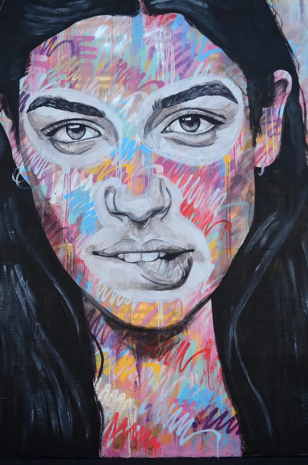 Colorfield Portrait