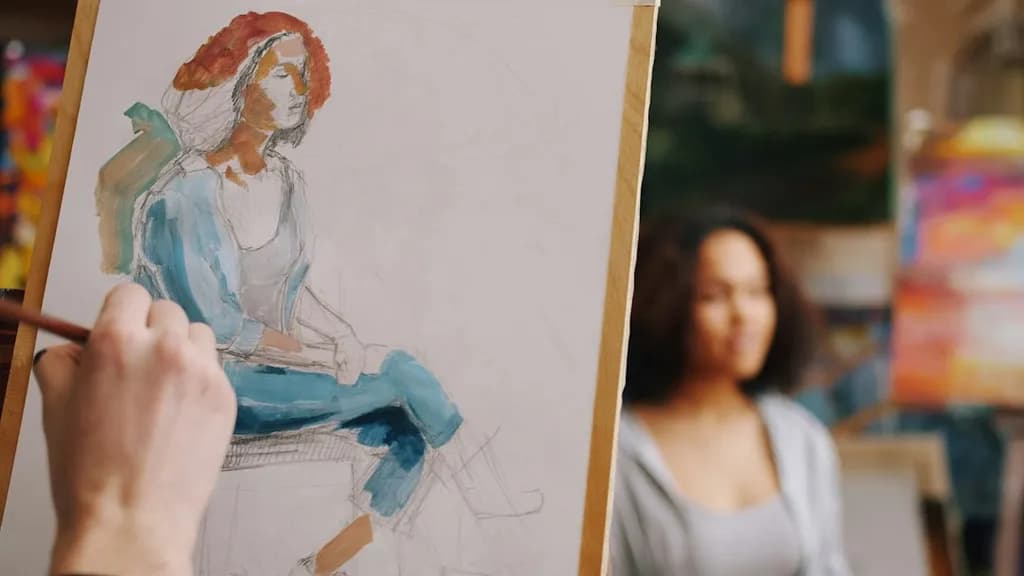 Seated Figure Study